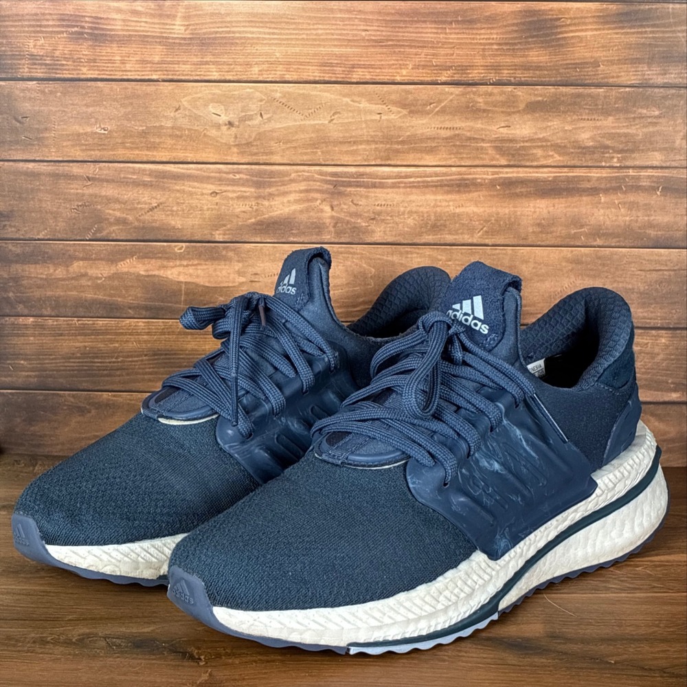 Adidas Solar Glide 5 Mens Navy Blue Boost Running Shoes ID8033 Size 5